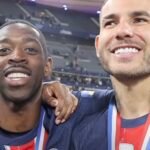 Ousmane Dembélé et Lucas Hernandez