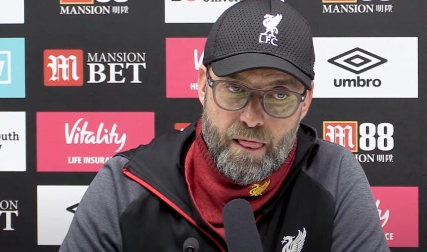 Jurgen Klopp ©LFC