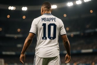 Kylian Mbappé (Montage IA ©PFH)