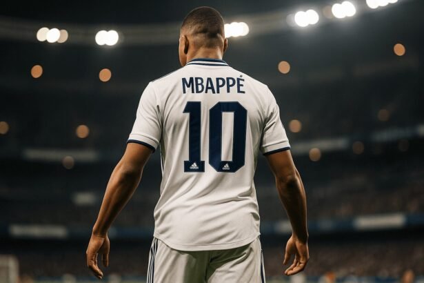 Kylian Mbappé (Montage IA ©PFH)