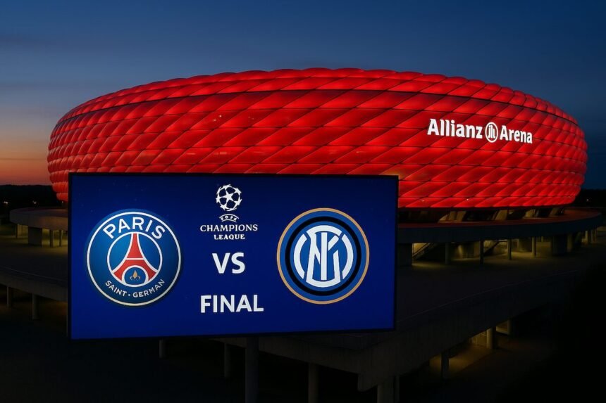 Le PSG contre l'Inter Milan en finale de Ligue des Champions @IA-ChatGPT @IA-ChatGPT