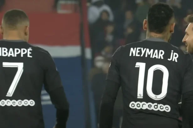 Neymar et Mbappé @PSG
