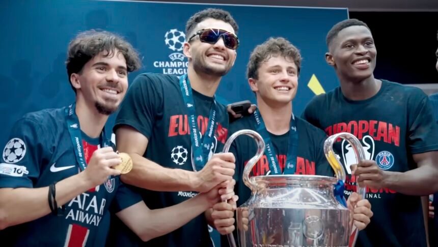Le PSG a remporté la Ligue des Champions