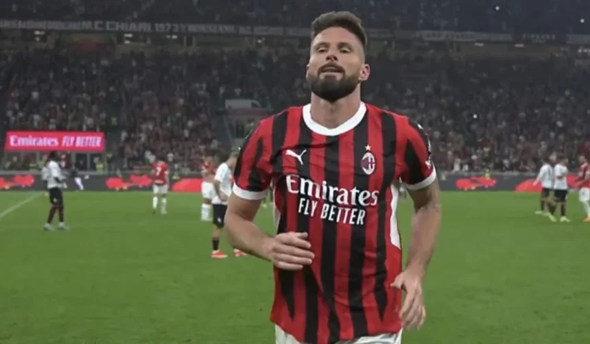 Olivier Giroud copyright - - Serie A