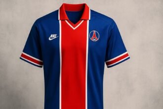 Un maillot PSG vintage